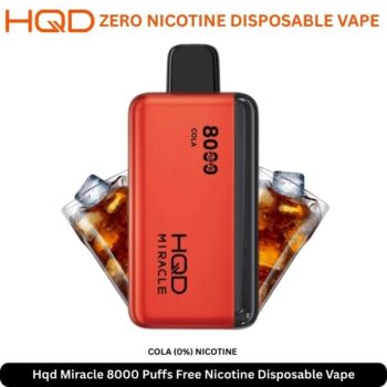 Hqd Miracle 8000 Puffs Vape Cola