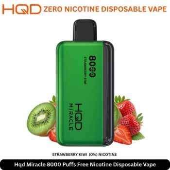 Hqd Miracle 8000 Puffs Vape Strawberry Kiwi