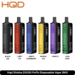 Hqd Shisha 20000 Puffs Disposable Vape 3MG