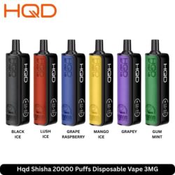 Hqd Shisha 20000 Puffs Disposable Vape 3MG