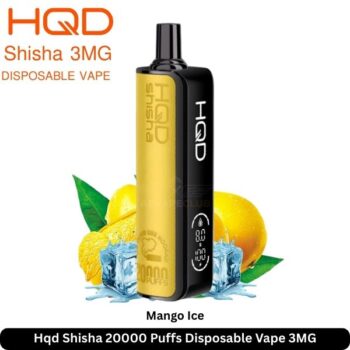 Hqd Shisha 20000 Puffs Disposable Vape Mango Ice