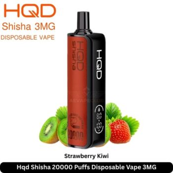 Hqd Shisha 20000 Puffs Disposable Vape Strawberry Kiwi