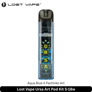 Lost Vape Ursa Art Pod Kit Aqua Blue X Pachinko Art