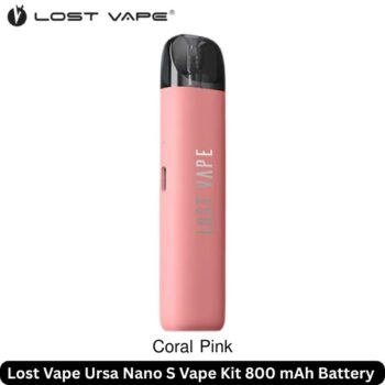 Lost Vape Ursa Nano S Vape Kit Coral Pink