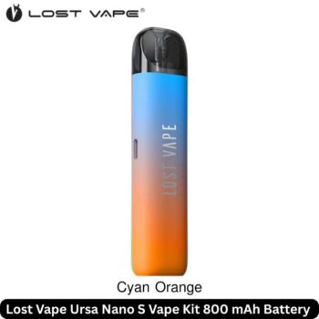 Lost Vape Ursa Nano S Vape Kit Cyan Orange