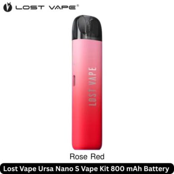 Lost Vape Ursa Nano S Vape Kit Rose Red