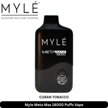 Myle Meta Max 18000 Puffs Vape Cuban Tobacco