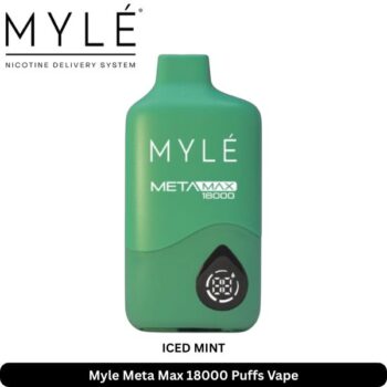 Myle Meta Max 18000 Puffs Vape Iced Mint