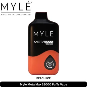 Myle Meta Max 18000 Puffs Vape Peach Ice