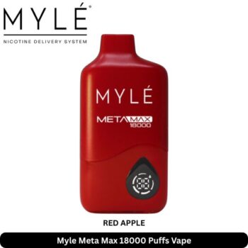 Myle Meta Max 18000 Puffs Vape Red Apple