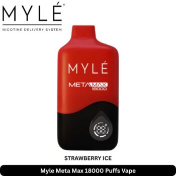 Myle Meta Max 18000 Puffs Vape Strawberry Ice