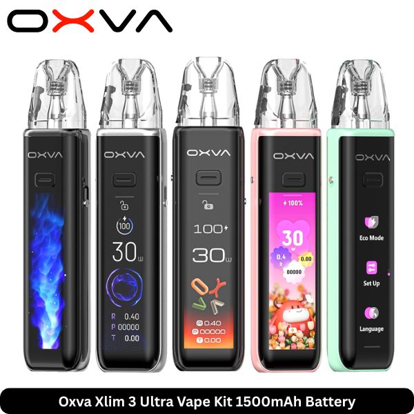 Oxva Xlim 3 Ultra Vape Kit 1500mAh Battery