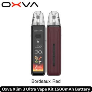 Oxva Xlim 3 Ultra Vape Kit Bordeaux Red