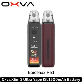 Oxva Xlim 3 Ultra Vape Kit Bordeaux Red