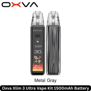 Oxva Xlim 3 Ultra Vape Kit Metal Gray