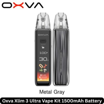 Oxva Xlim 3 Ultra Vape Kit Metal Gray