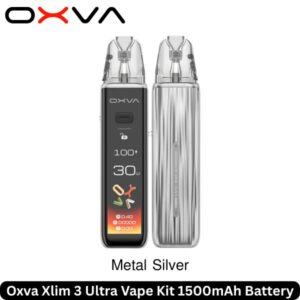 Oxva Xlim 3 Ultra Vape Kit Metal Silver
