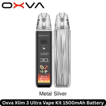 Oxva Xlim 3 Ultra Vape Kit Metal Silver