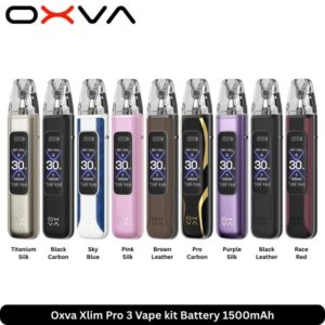Oxva Xlim Pro 3 Vape kit Battery 1500mAh