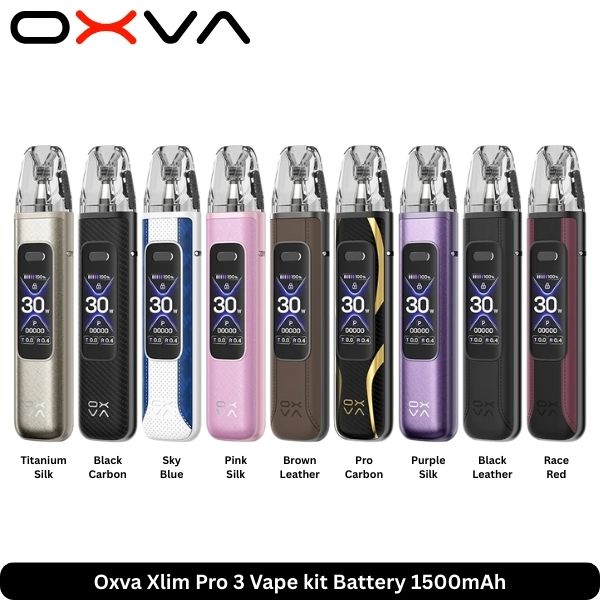 Oxva Xlim Pro 3 Vape kit Battery 1500mAh