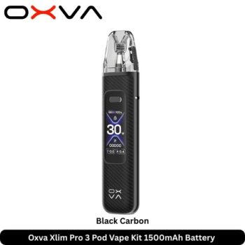 Oxva Xlim Pro 3 Vape kit Black Carbon