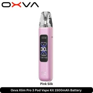 Buy Now Oxva Xlim Pro 3 Vape kit Battery 1500mAh In Dubai 6 Oxva Xlim Pro 3 Vape kit Pink Silk