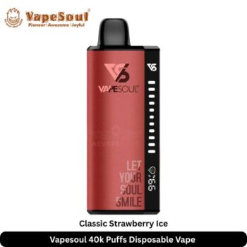 Vapesoul 40k Puffs Disposable Vape Classic Strawberry Ice