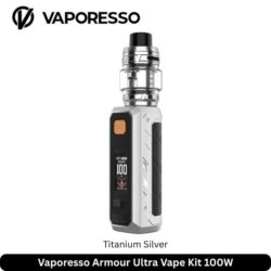 Vaporesso Armour Ultra Vape Kit 100W ( iTank T ) 3 Vaporesso Armour Ultra Vape Kit 100W Titanium Silver