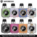 Vaporesso Xros 5 Nano Pod Kit Battery 1600mAh