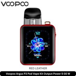 Voopoo Argus P3 Pod Vape Kit Red Leather