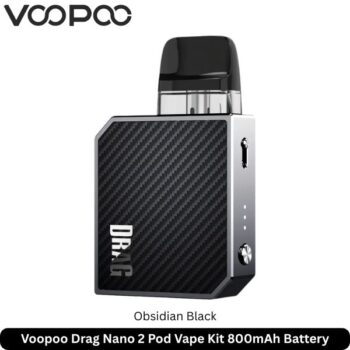 Voopoo Drag Nano 2 Pod Vape Kit Obsidian Black