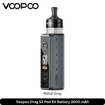 Voopoo Drag S3 Pod Kit Metal Gray