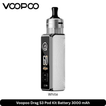 Voopoo Drag S3 Pod Kit White
