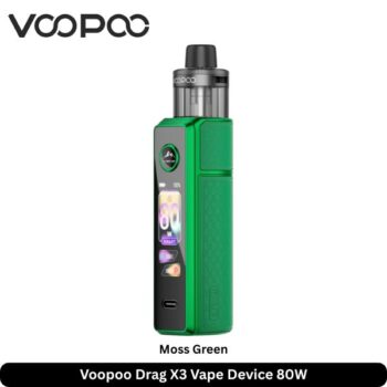 Voopoo Drag X3 Vape Device 80W Moss Green