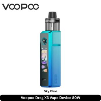 Voopoo Drag X3 Vape Device 80W Sky Blue