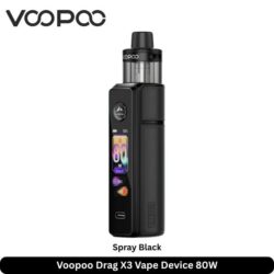 Voopoo Drag X3 Vape Device 80W Spray Black