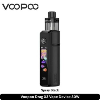 Voopoo Drag X3 Vape Device 80W Spray Black