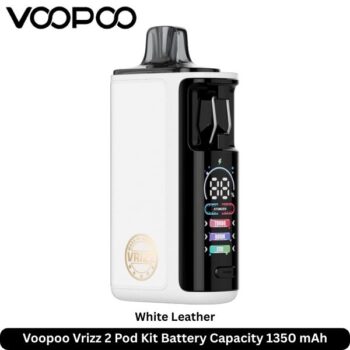 Voopoo Vrizz 2 Pod Kit White Leather