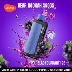 Vozol Gear Hookah 40000 Puffs Blackcurrant Ice