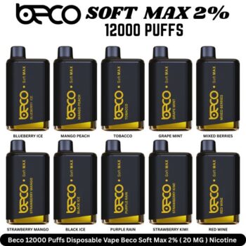 Beco 12000 Puffs Disposable Vape Beco Soft Max