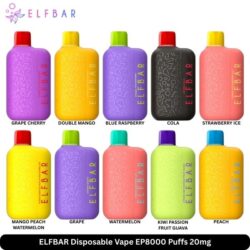 ELFBAR Disposable Vape EP8000 Puffs 20mg
