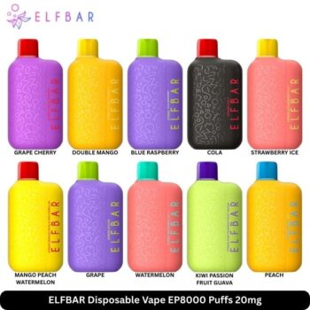 ELFBAR Disposable Vape EP8000 Puffs 20mg