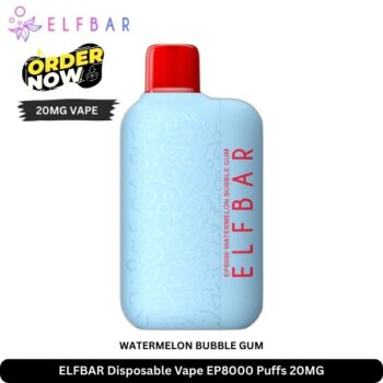 ELFBAR Disposable Vape Watermelon BBG EP8000 Puffs
