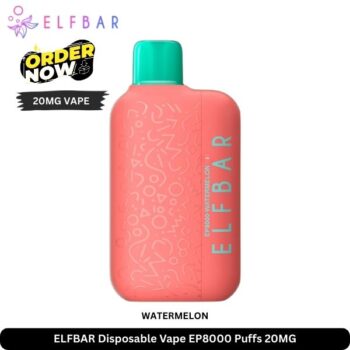ELFBAR Disposable Vape Watermelon EP8000 Puffs