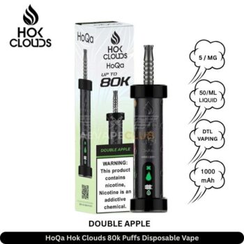HoQa Hok Clouds 80k Puffs Disposable Vape Double Apple