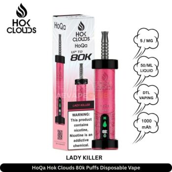 HoQa Hok Clouds 80k Puffs Disposable Vape Lady Killer