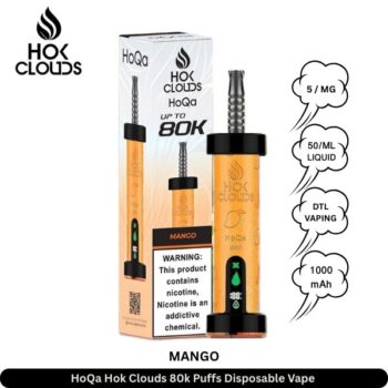 HoQa Hok Clouds 80k Puffs Disposable Vape Mango