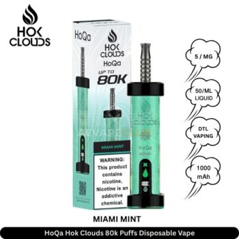 HoQa Hok Clouds 80k Puffs Disposable Vape Miami Mint