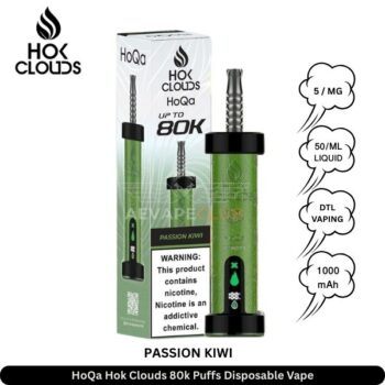 HoQa Hok Clouds 80k Puffs Disposable Vape Passion Kiwi