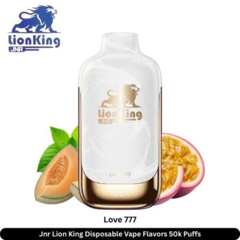 Jnr Lion King Disposable Vape Flavors 50k Puffs Love 777